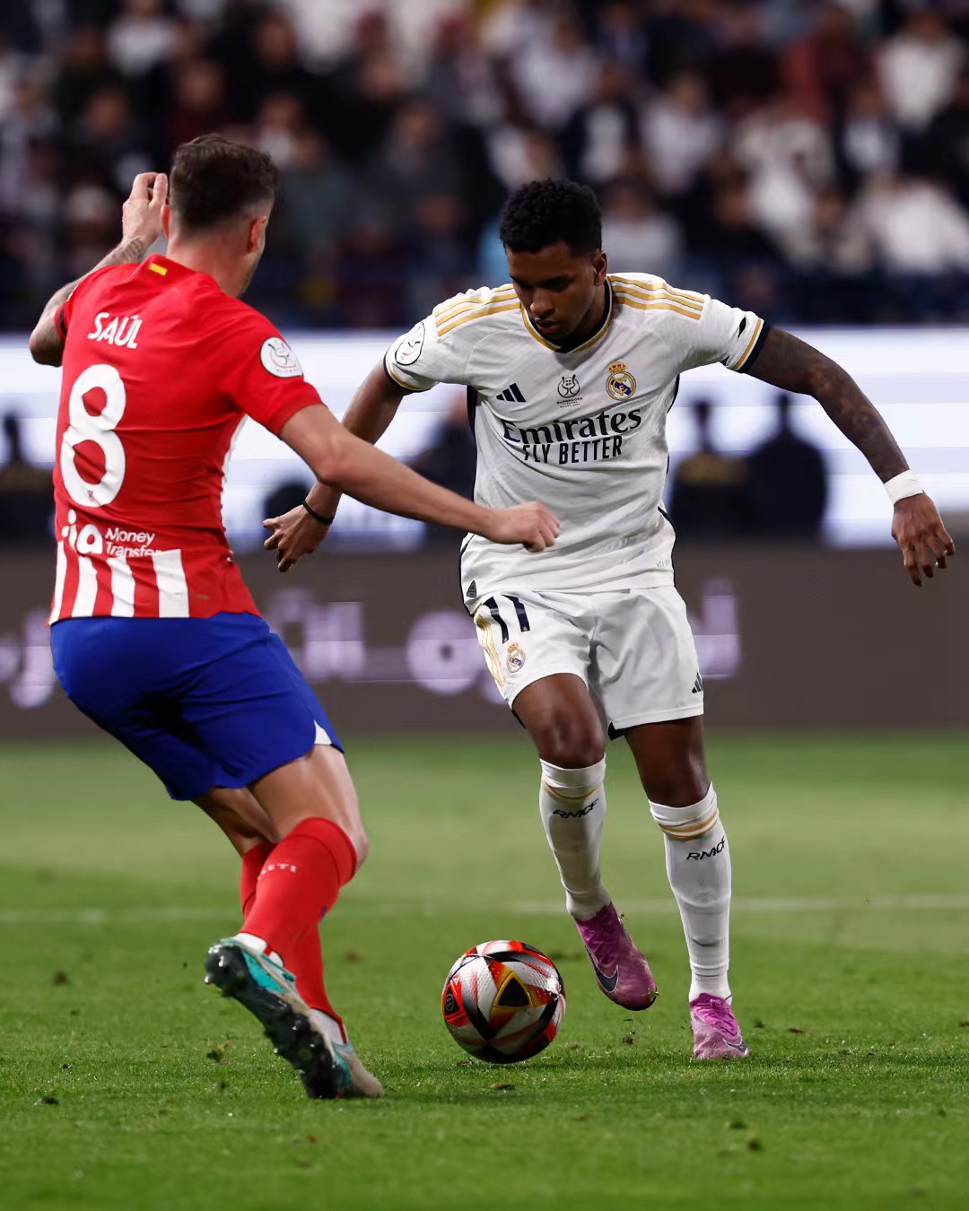 In een hartstochtelijke strijd versloeg Real Madrid Atletico Madrid en ging door naar de finale van de Western Super Cup